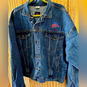 Vintage PLANET HOLLYWOOD -ROME-  Denim Jacket, XL